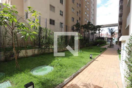 Área comum - Vista interna de apartamento à venda com 2 quartos, 35m² em Vila Graciosa, São Paulo