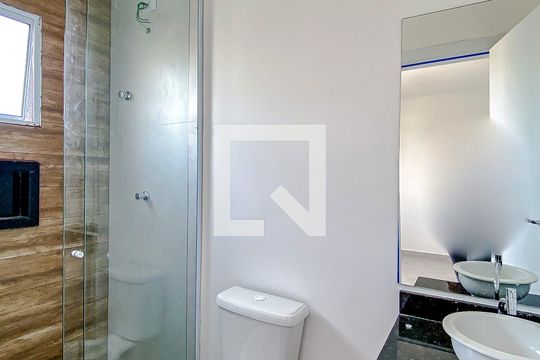 Banheiro da Suíte de apartamento para alugar com 1 quarto, 28m² em Mooca, São Paulo