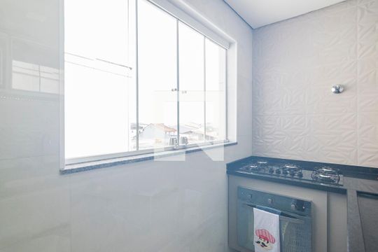 Cozinha de apartamento à venda com 2 quartos, 74m² em Jardim Las Vegas, Santo André