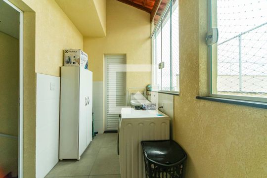 Área de Serviço de apartamento à venda com 2 quartos, 150m² em Jardim Paraíso, Santo André