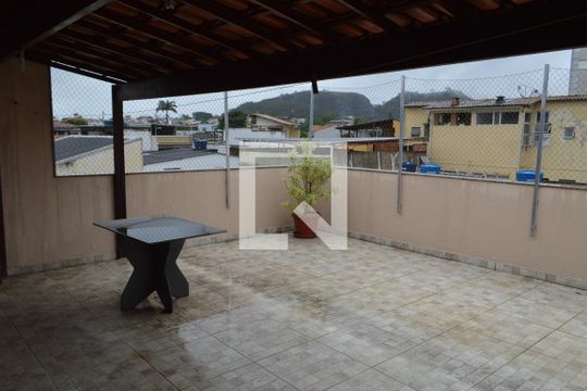 Terraço de casa de condomínio à venda com 4 quartos, 220m² em Taquara, Rio de Janeiro
