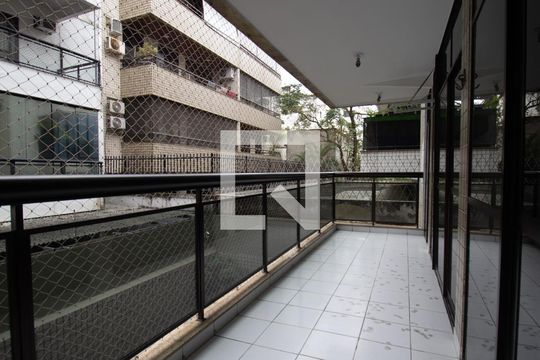 Varanda Sala de apartamento à venda com 2 quartos, 79m² em Recreio dos Bandeirantes, Rio de Janeiro