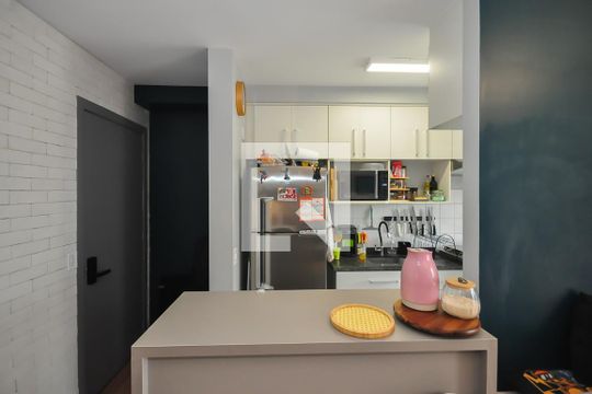 Cozinha de apartamento à venda com 2 quartos, 49m² em Vila Andrade, São Paulo