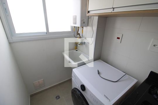Área  de Serviço de apartamento para alugar com 2 quartos, 40m² em Vila Paulicéia, São Paulo