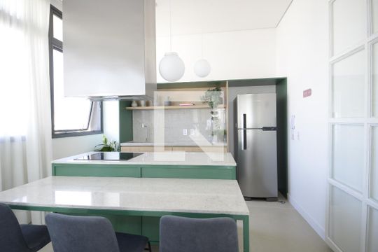 Área comum de kitnet/studio à venda com 1 quarto, 30m² em Liberdade, São Paulo