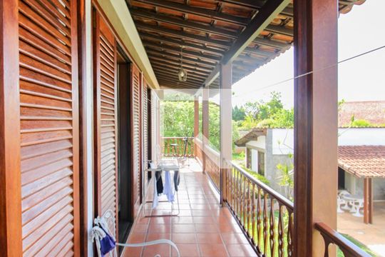 Varanda da Suíte 1 de casa à venda com 4 quartos, 2000m² em São Luiz, Belo Horizonte