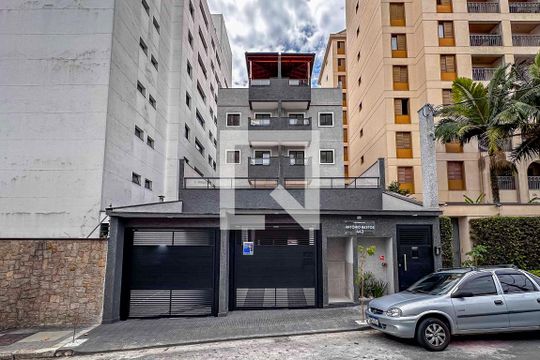 Fachada de apartamento à venda com 2 quartos, 92m² em Jardim Bela Vista, Santo André