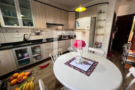 Cozinha  de casa à venda com 2 quartos, 105m² em Canudos, Novo Hamburgo