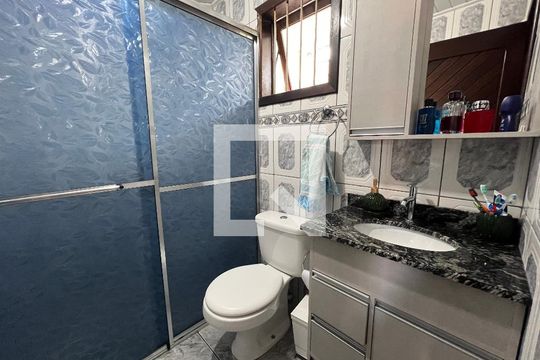 Banheiro 1 de casa à venda com 2 quartos, 105m² em Canudos, Novo Hamburgo