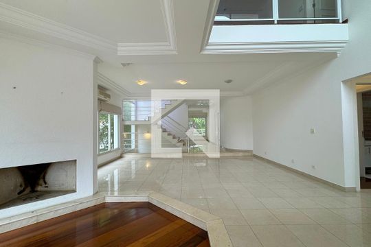 Sala de casa de condomínio à venda com 5 quartos, 700m² em Residencial Zero (tambore), Santana de Parnaíba