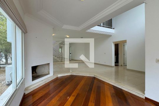 Sala de casa de condomínio à venda com 5 quartos, 700m² em Residencial Zero (tambore), Santana de Parnaíba