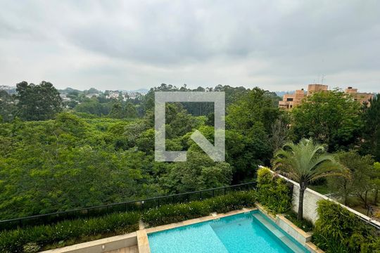 vista da Suíte 1 de apartamento à venda com 3 quartos, 116m² em Empresarial 18 do Forte, Barueri