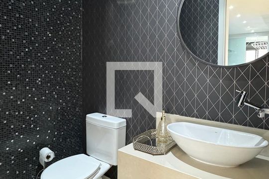 Lavabo de apartamento à venda com 3 quartos, 116m² em Empresarial 18 do Forte, Barueri