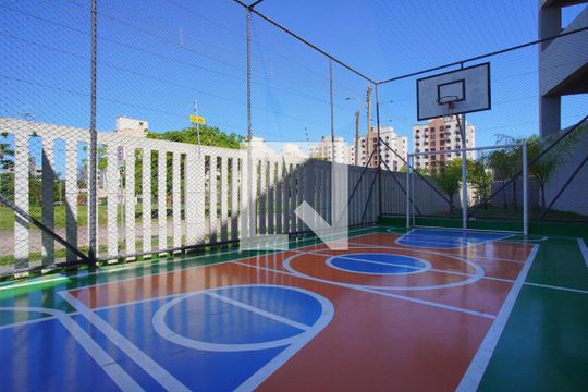Área comum - Quadra Poliesportiva de apartamento à venda com 2 quartos, 58m² em Sarandi, Porto Alegre