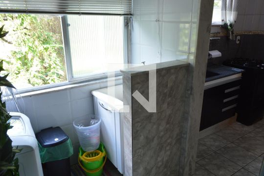 Área de Serviço de apartamento à venda com 3 quartos, 74m² em Freguesia (jacarepaguá), Rio de Janeiro