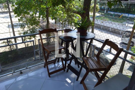 Varanda de apartamento à venda com 3 quartos, 74m² em Freguesia (jacarepaguá), Rio de Janeiro