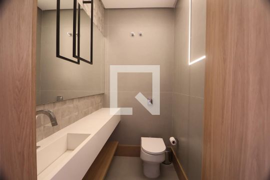 Lavabo de casa de condomínio à venda com 4 quartos, 232m² em Fátima, Canoas
