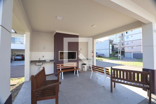 Área comum - Churrasqueira de casa de condomínio à venda com 4 quartos, 232m² em Fátima, Canoas