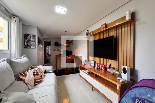 Sala de apartamento à venda com 2 quartos, 153m² em Vila Marina, Santo André
