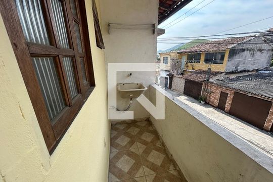 Área de Serviço/Varanda de kitnet/studio para alugar com 1 quarto, 24m² em Vila Valqueire, Rio de Janeiro