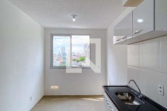 Cozinha de apartamento à venda com 1 quarto, 29m² em Belenzinho, São Paulo