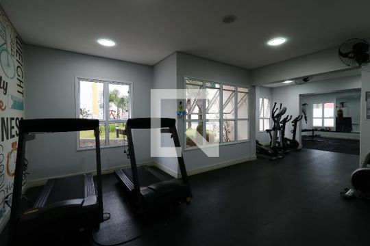 Área Comum - Academia de apartamento para alugar com 3 quartos, 68m² em Jardim Jamaica, Santo André