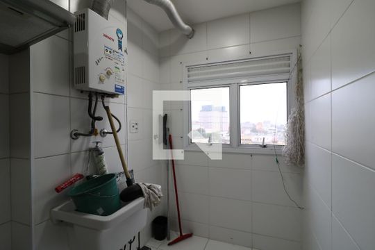 Área de Serviço de apartamento para alugar com 3 quartos, 68m² em Jardim Jamaica, Santo André