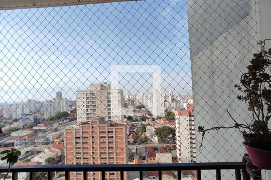 Vista da Sacada de apartamento à venda com 2 quartos, 61m² em Vila Moinho Velho, São Paulo