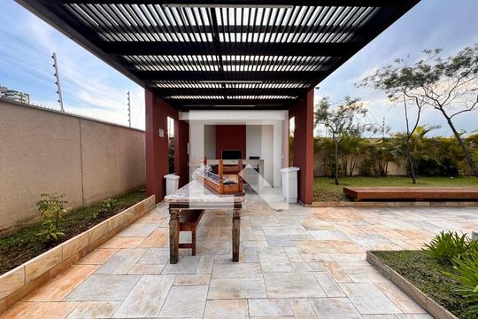 Área comum - Churrasqueira de apartamento à venda com 3 quartos, 115m² em Vila Valparaíso, Santo André