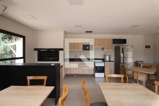 Área comum - Churrasqueira de apartamento à venda com 3 quartos, 136m² em Centro, Canoas