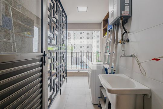 Área de Serviço de apartamento à venda com 2 quartos, 66m² em Sumarezinho, São Paulo