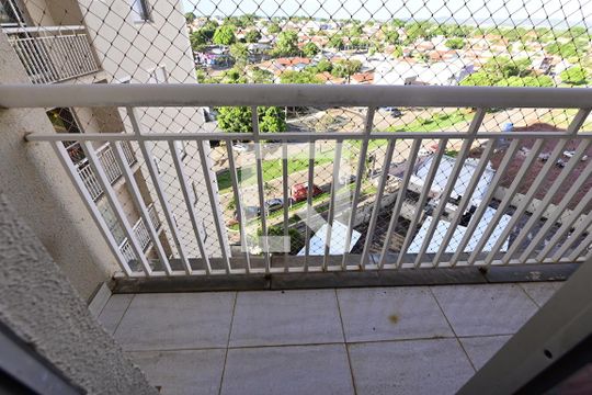 Varanda Sala de apartamento para alugar com 2 quartos, 52m² em Setor Goiânia 2, Goiânia