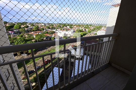 Varanda Sala de apartamento para alugar com 2 quartos, 52m² em Setor Goiânia 2, Goiânia