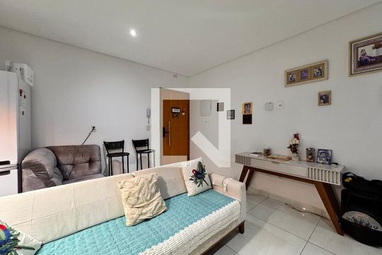 Sala de apartamento à venda com 2 quartos, 100m² em Jardim das Maravilhas, Santo André