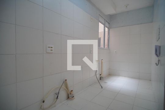 Cozinha de apartamento para alugar com 2 quartos, 42m² em Santo Afonso, Novo Hamburgo