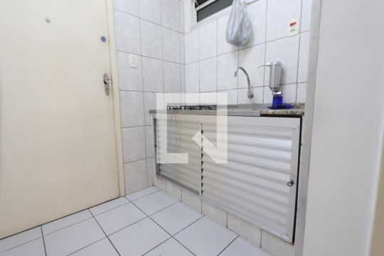 Cozinha de apartamento à venda com 1 quarto, 34m² em Campos Elíseos, São Paulo