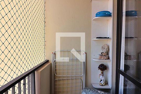 Sala Sacada  de apartamento à venda com 3 quartos, 110m² em Vila Jahu, São Bernardo do Campo