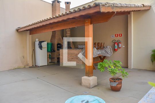 Área comum - Churrasqueira de apartamento à venda com 3 quartos, 110m² em Vila Jahu, São Bernardo do Campo