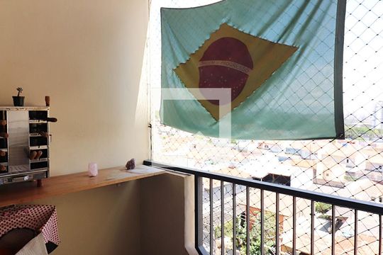 Sala Sacada  de apartamento à venda com 3 quartos, 110m² em Vila Jahu, São Bernardo do Campo