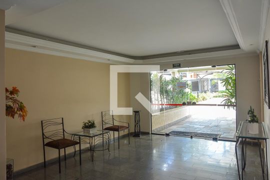 Hall de entrada de apartamento à venda com 3 quartos, 110m² em Vila Jahu, São Bernardo do Campo