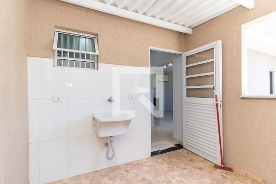 Área de Serviço de casa para alugar com 2 quartos, 50m² em Vila Progresso (zona Leste), São Paulo
