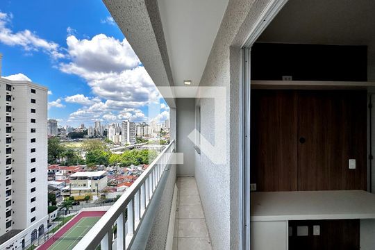 Sacada de apartamento para alugar com 1 quarto, 32m² em Jardim Aeroporto, São Paulo