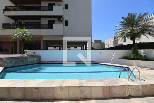 Área comum - Piscina de apartamento para alugar com 5 quartos, 425m² em Loteamento João Batista Julião, Guarujá
