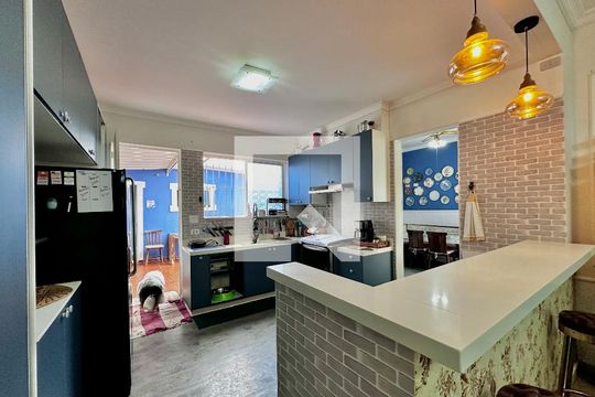 Cozinha de casa à venda com 5 quartos, 254m² em Jardim Santo Amaro, São Paulo