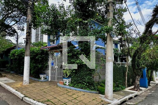 Fachada de casa à venda com 5 quartos, 254m² em Jardim Santo Amaro, São Paulo