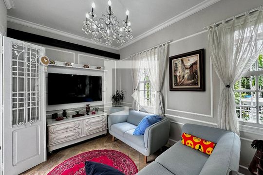Sala de casa à venda com 5 quartos, 254m² em Jardim Santo Amaro, São Paulo