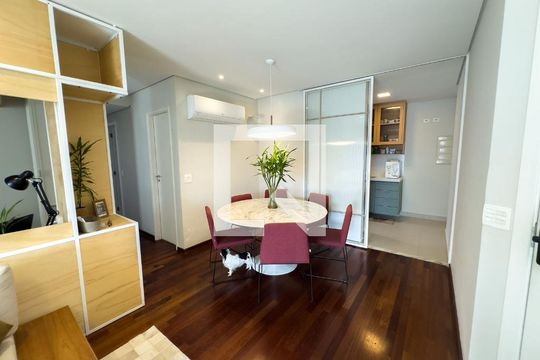 Sala de apartamento para alugar com 2 quartos, 98m² em Vila Clementino, São Paulo