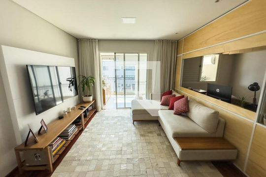 Sala de apartamento para alugar com 2 quartos, 98m² em Vila Clementino, São Paulo