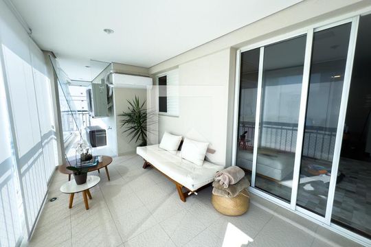 varanda de apartamento para alugar com 2 quartos, 98m² em Vila Clementino, São Paulo