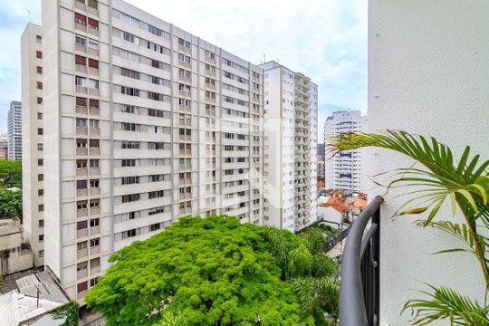 Vista da Sala de apartamento à venda com 2 quartos, 60m² em Perdizes, São Paulo